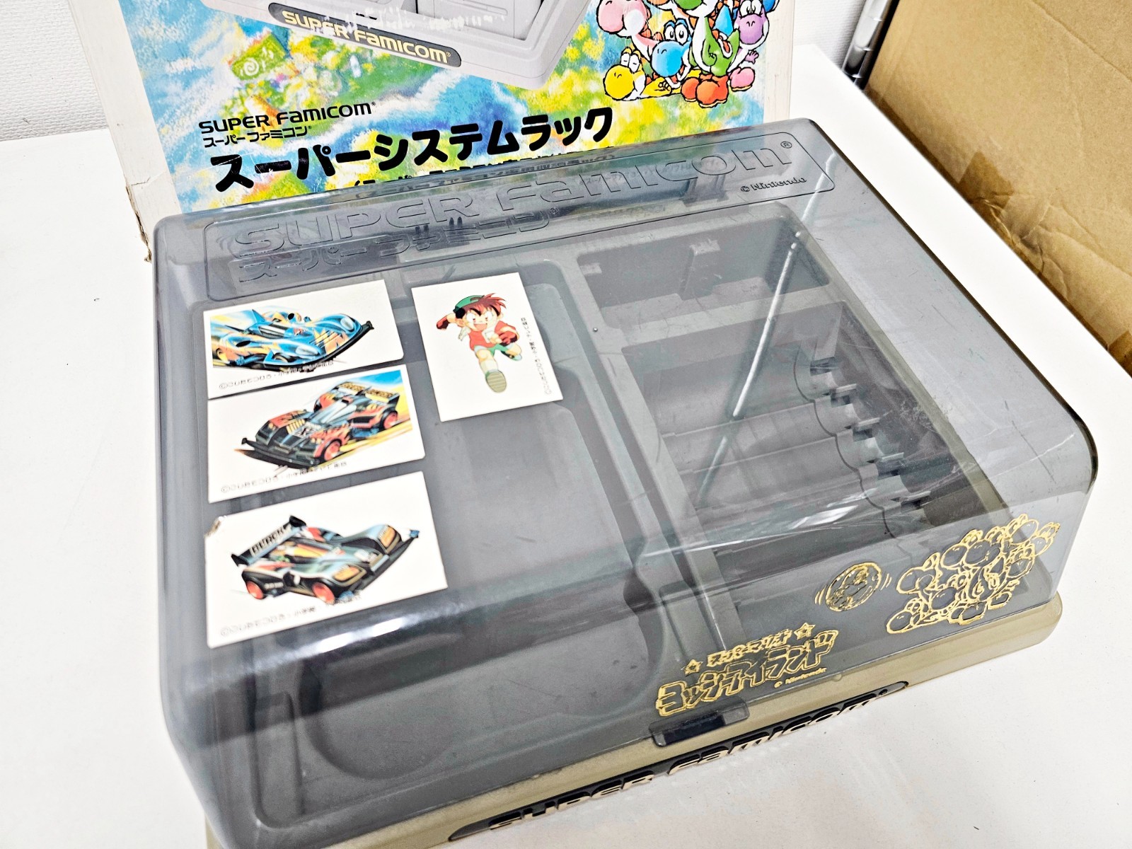 Super Famicom Super System Rack Yoshi’s Island Japan BOXED