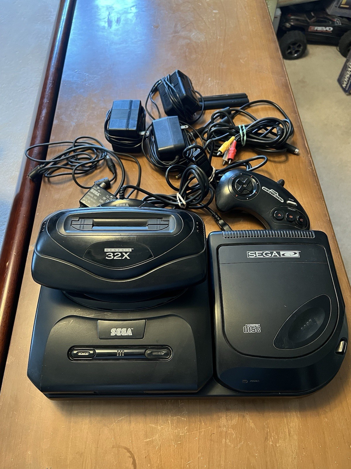 Sega Genesis 2 Tower Of Power Sega CD 32X