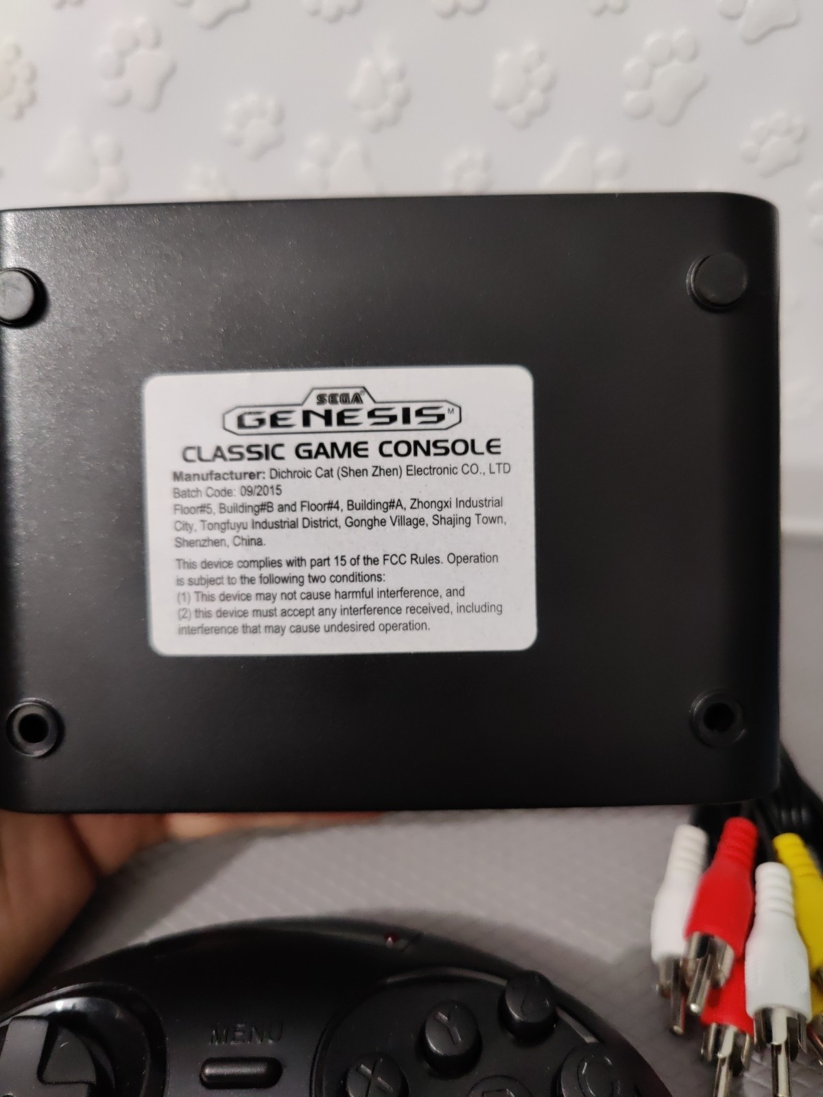Sega Genesis AtGames Mini Console + 80 Pre-loaded Games Tested (Fast Shipping)