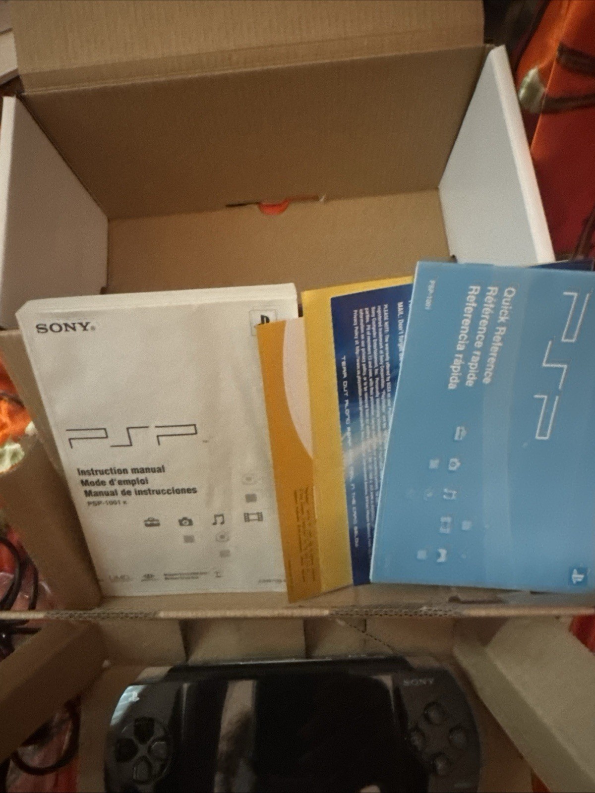 Sony PlayStation Portable Value Pack – Black (PSP-1001K) Has Battery/Memory Car.