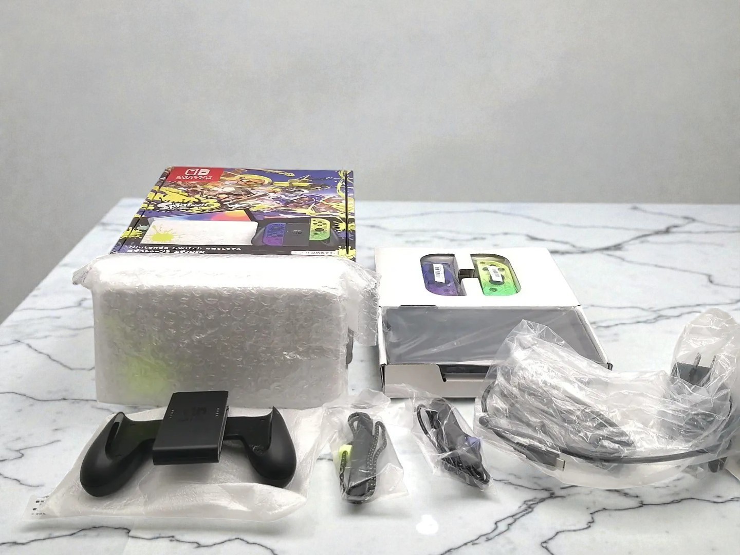 Nintendo Switch OLED Splatoon 3 Edition HEG-S-KCAAA Used Excellent From Japan