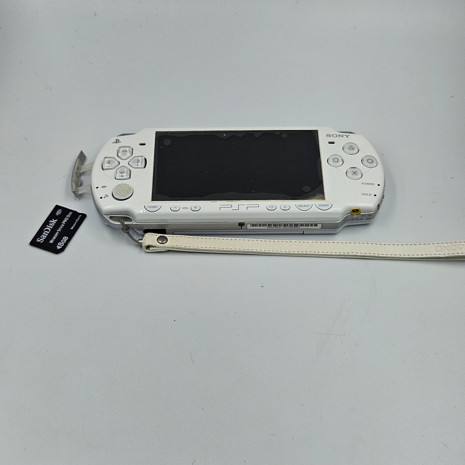 Sony PSP-2001 Darth Vader Console Bundle + Movies Game Charger Memory Card WORKS