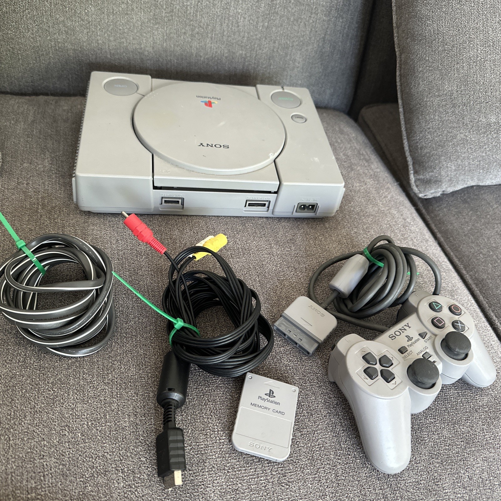 Sony PlayStation 1 System Console PS1 Tested!