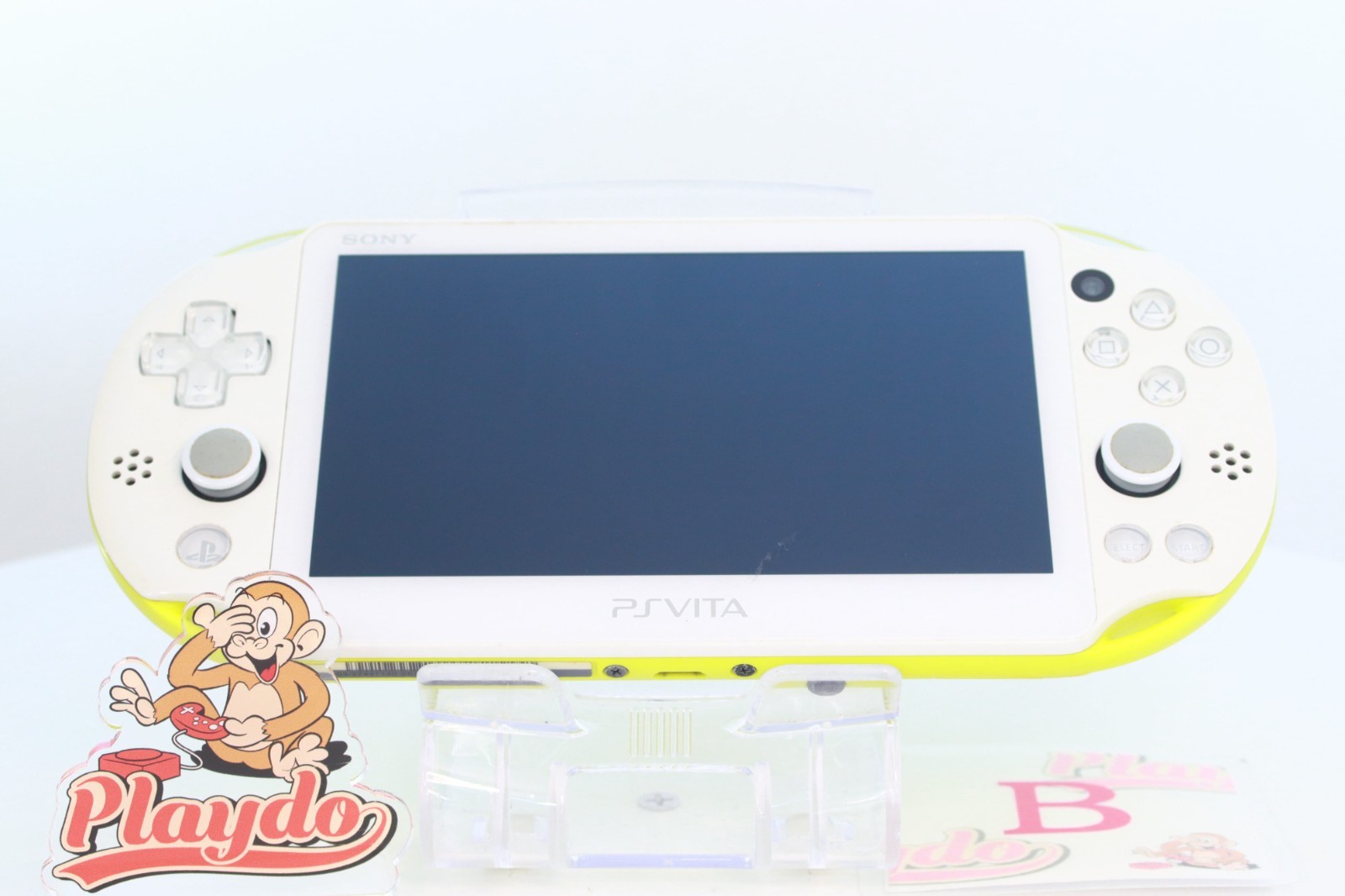 JP Game PS Vita Wi-Fi model PCH-2000 Lime Green White [ Rank：B] Region-free