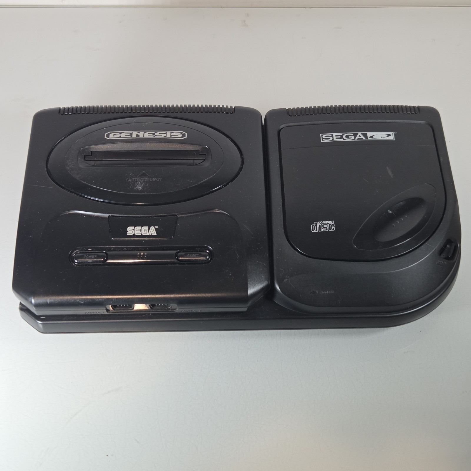 Sega CD Model 2 MK-4102A Genesis 2 MK-1631 Sega Genesis Console Only UNTESTED