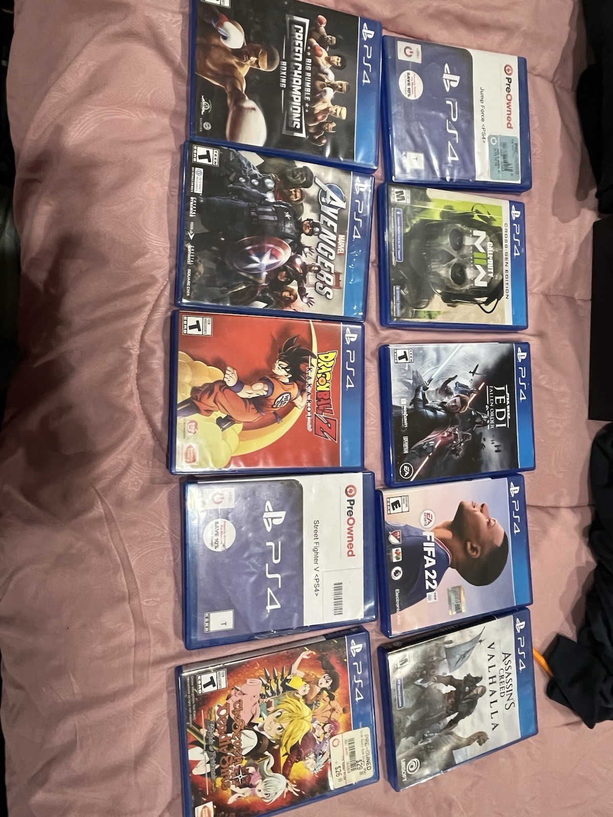 Sony PlayStation 4 Slim 10 Games Are In The Photos