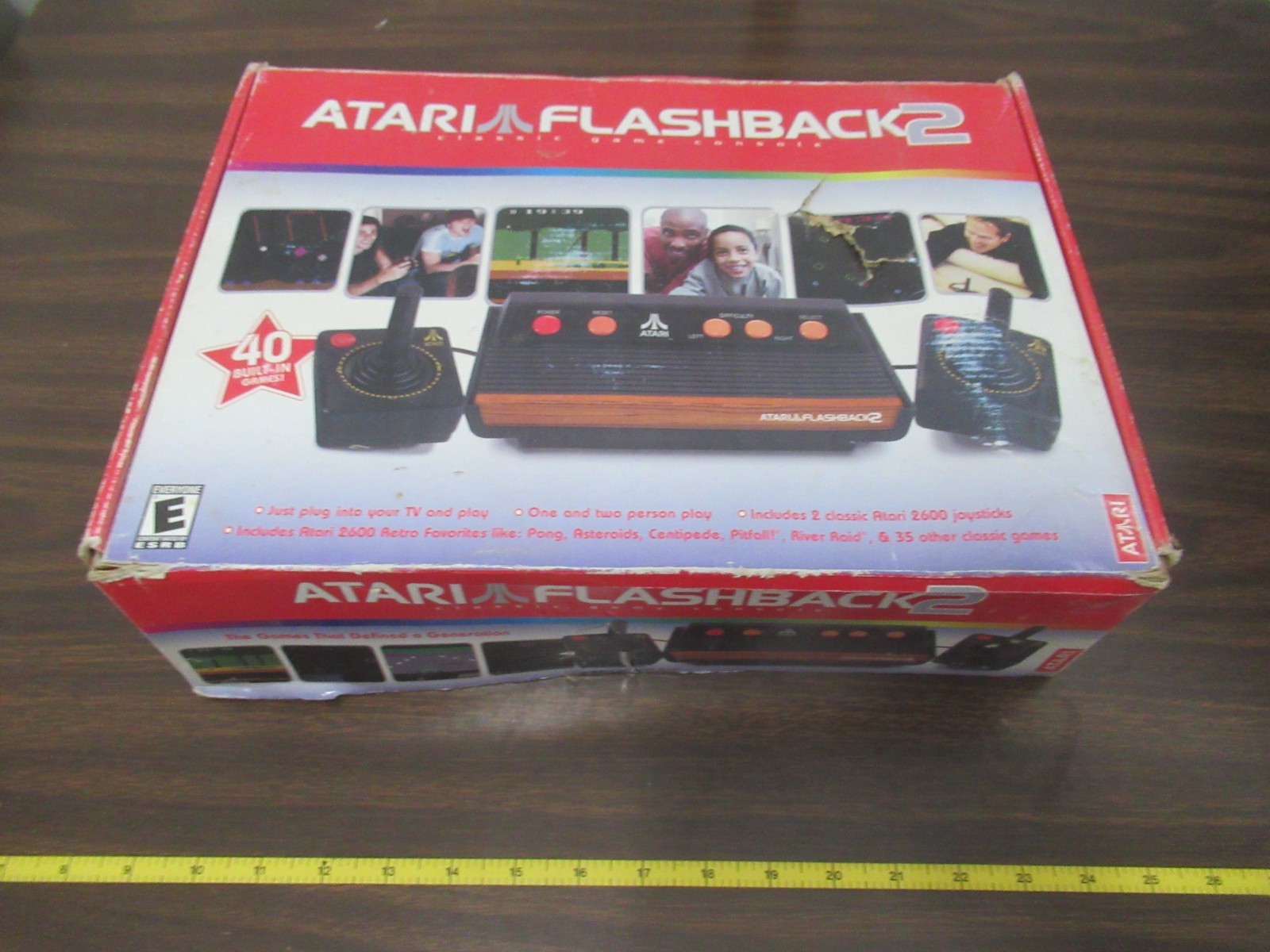 Atari Flashback 2 IN BOX TESTED WORKS