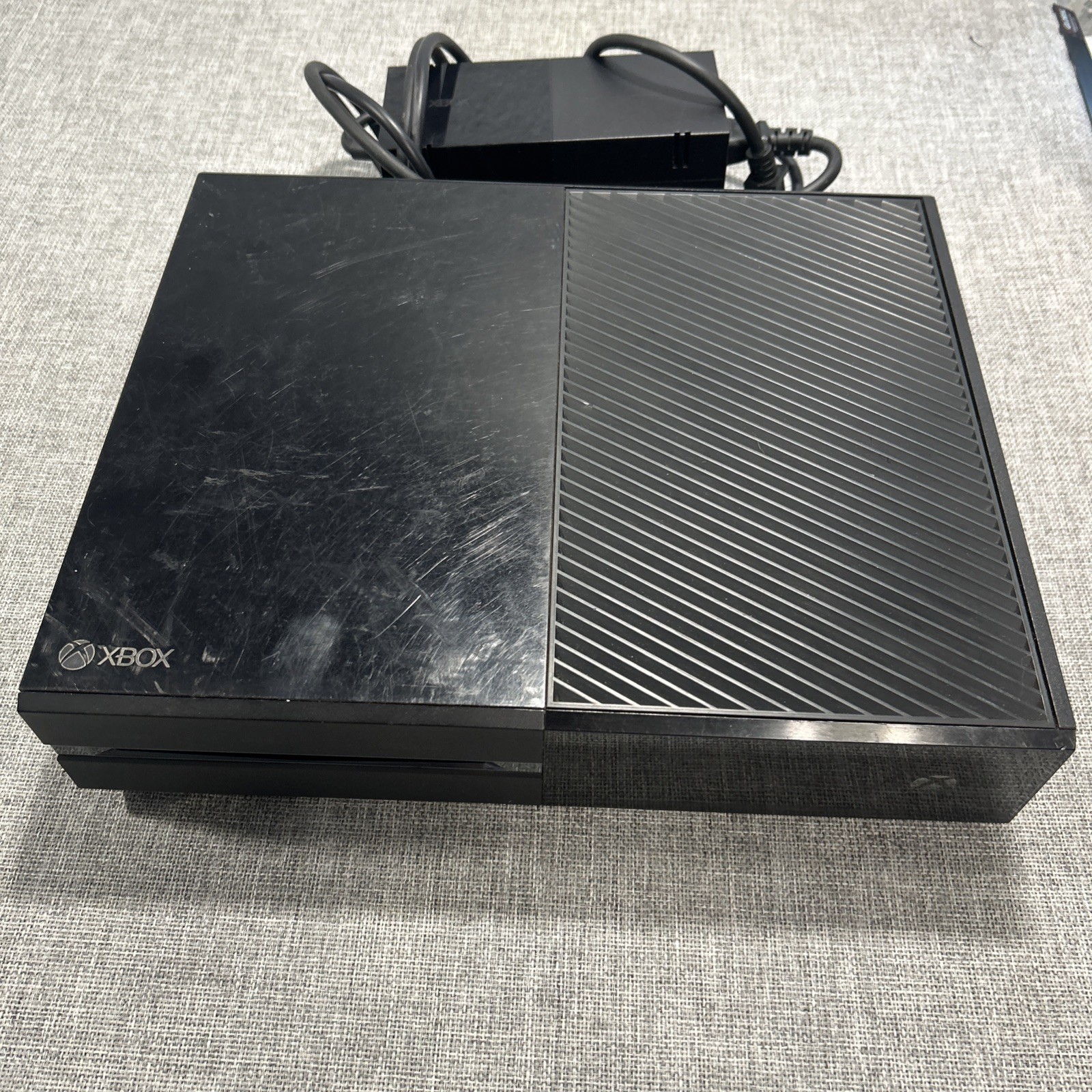 Microsoft Xbox One Console Model 1540 500GB Black w/ Power Supply For Parts