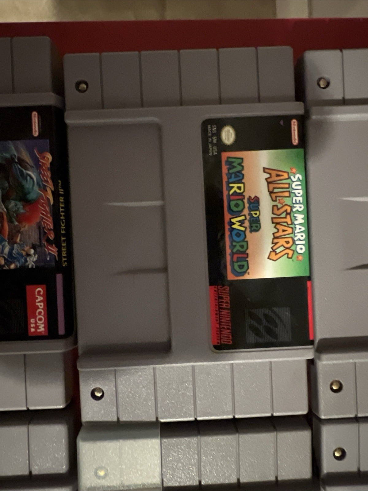 Super Nintendo SNES System Console Bundle! 17 games Included!!