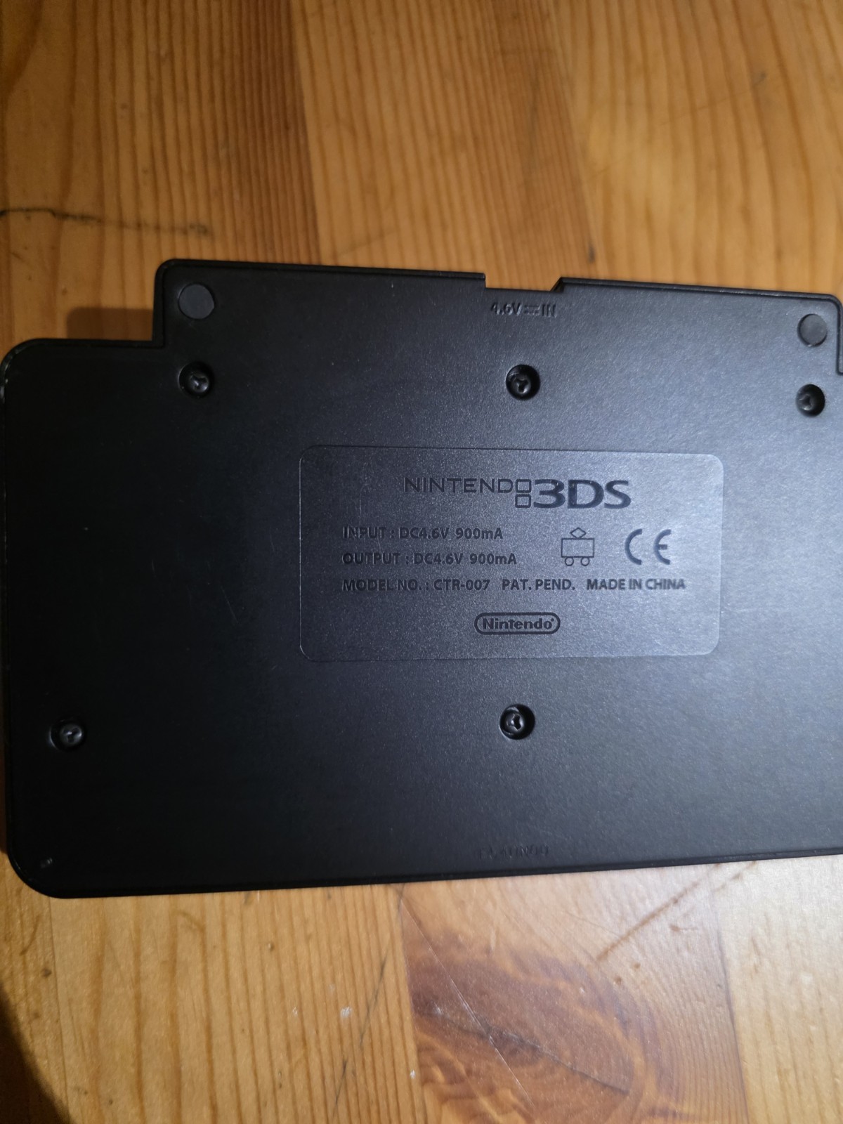 Nintendo 3DS Flame Red Handheld Console System CTR-001 *Read*