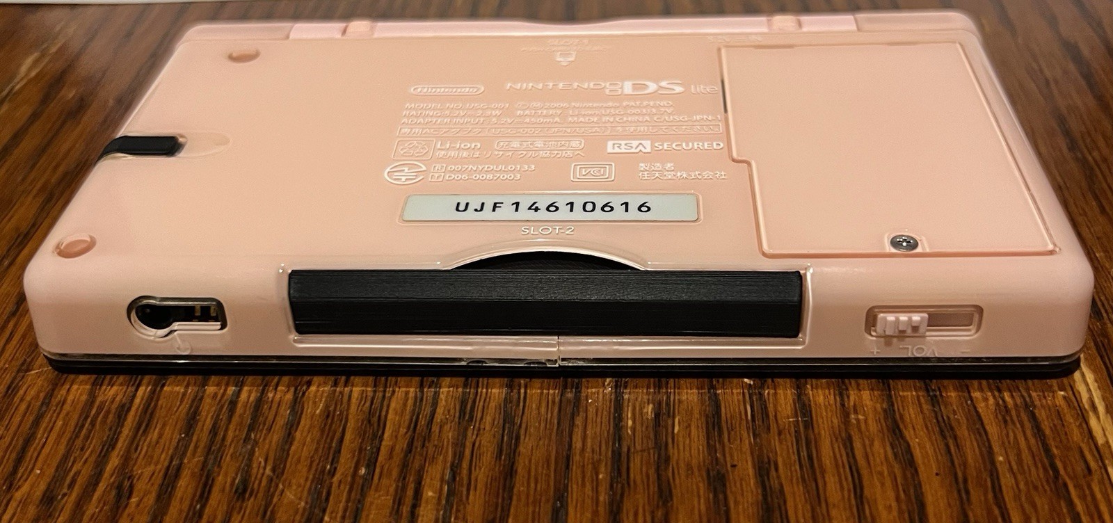 Custom Nintendo Gameboy Macro Handheld GBA Console DS Lite Mod – Pink White