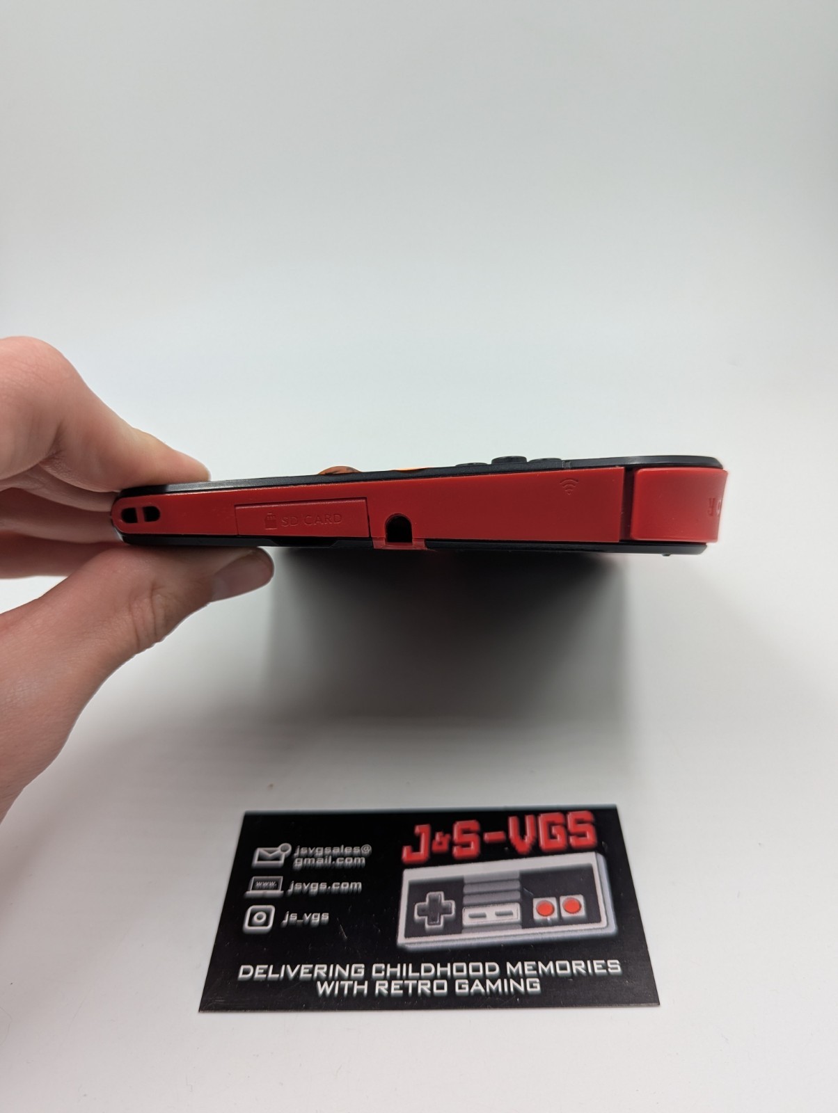 Nintendo 2DS Red/Black – Rough, Needs Thumbstick, Pokémon X + Crystal