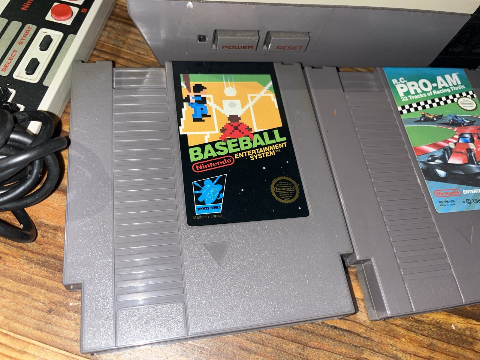 Nintendo NES System Bundle – Authentic Games – Tested & Working