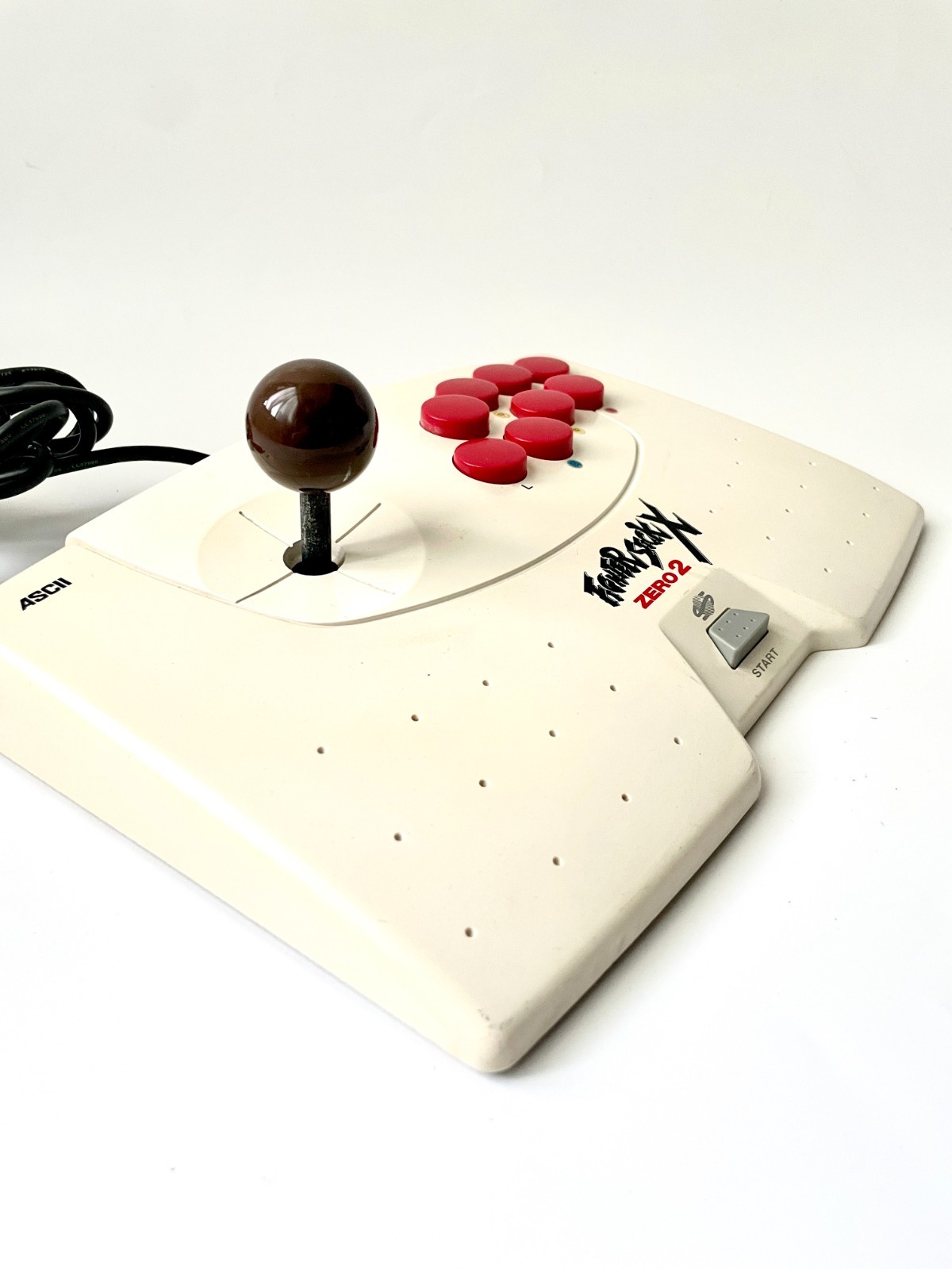 Fighter Stick X Zero 2 Sega Saturn ASCII Arcade Controller Capcom ASC-0602ZERO