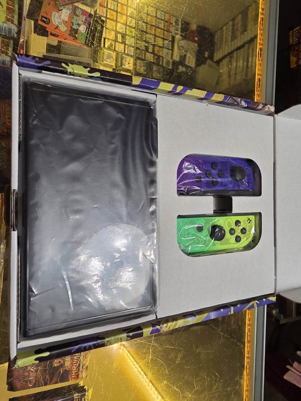 Nintendo Switch OLED Splatoon 3 Limited Edition Pristine CIB