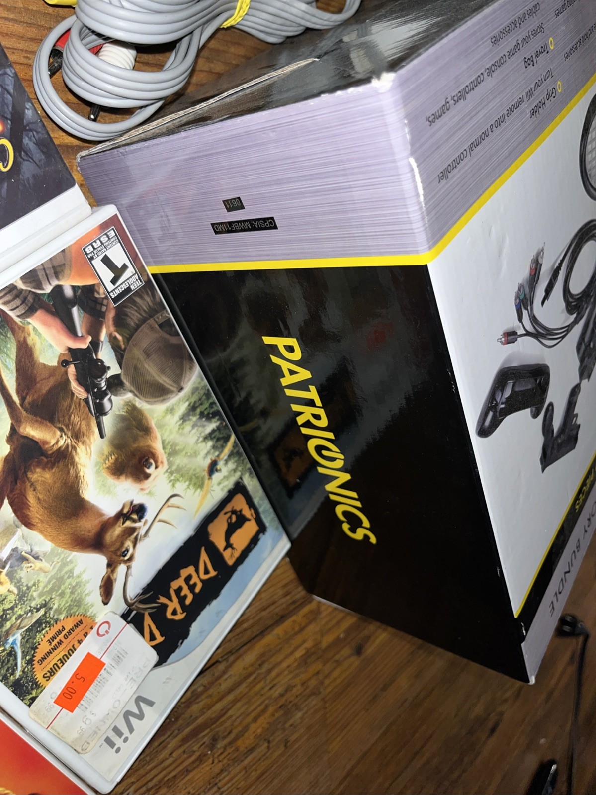 Nintendo Wii GameCube Compatible Deer Drive Cabelas Bundle Hunting RVL-001