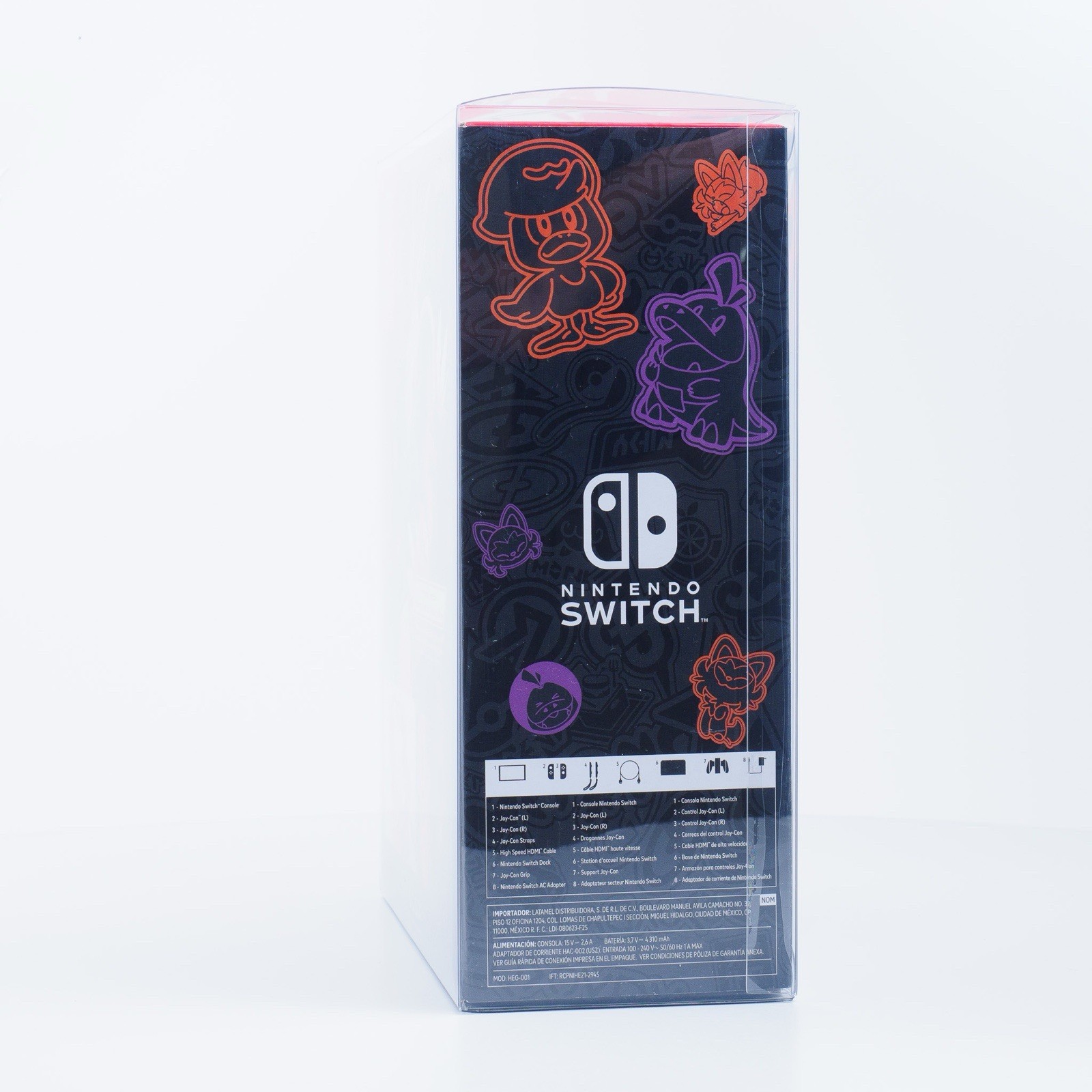 Nintendo Switch OLED Pokémon Scarlet & Violet Special Edition NIB FAST SHIP