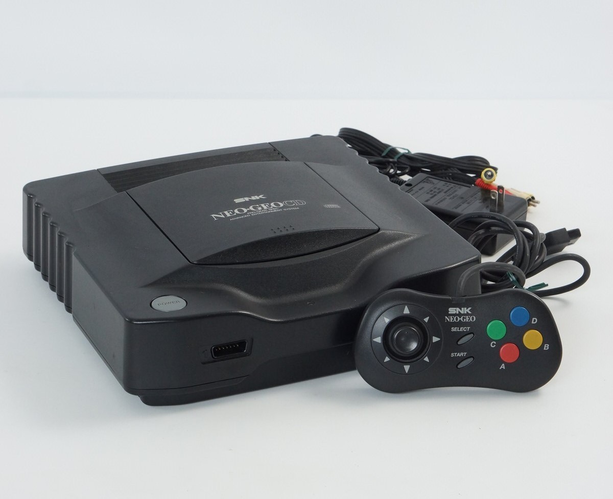 NEO GEO CD Console CD-T01 Tested System SNK -NTSC-J CD-
