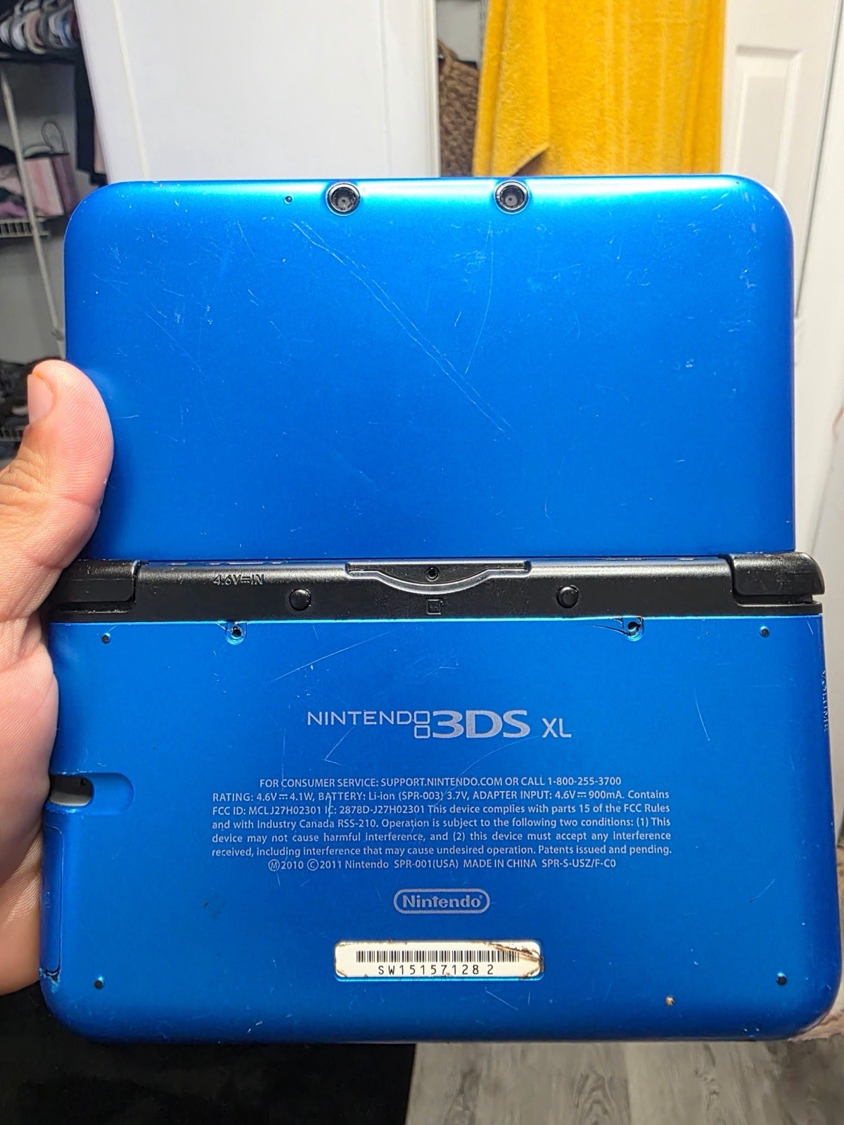 Nintendo 3DS XL Handheld System – Blue/Black Read Description