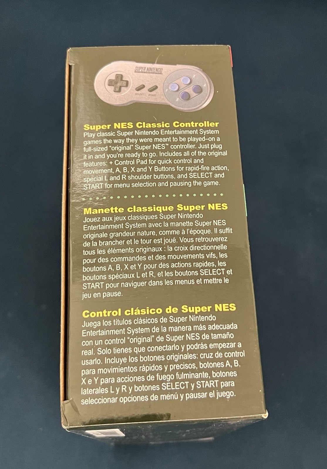 Nintendo Super Entertainment System Classic Game Console – Gray New