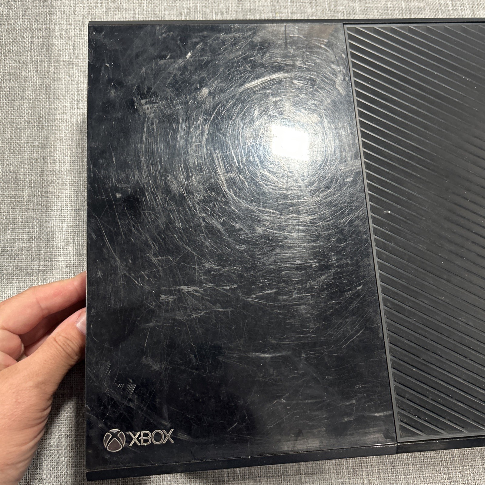 Microsoft Xbox One Console Model 1540 500GB Black w/ Power Supply For Parts