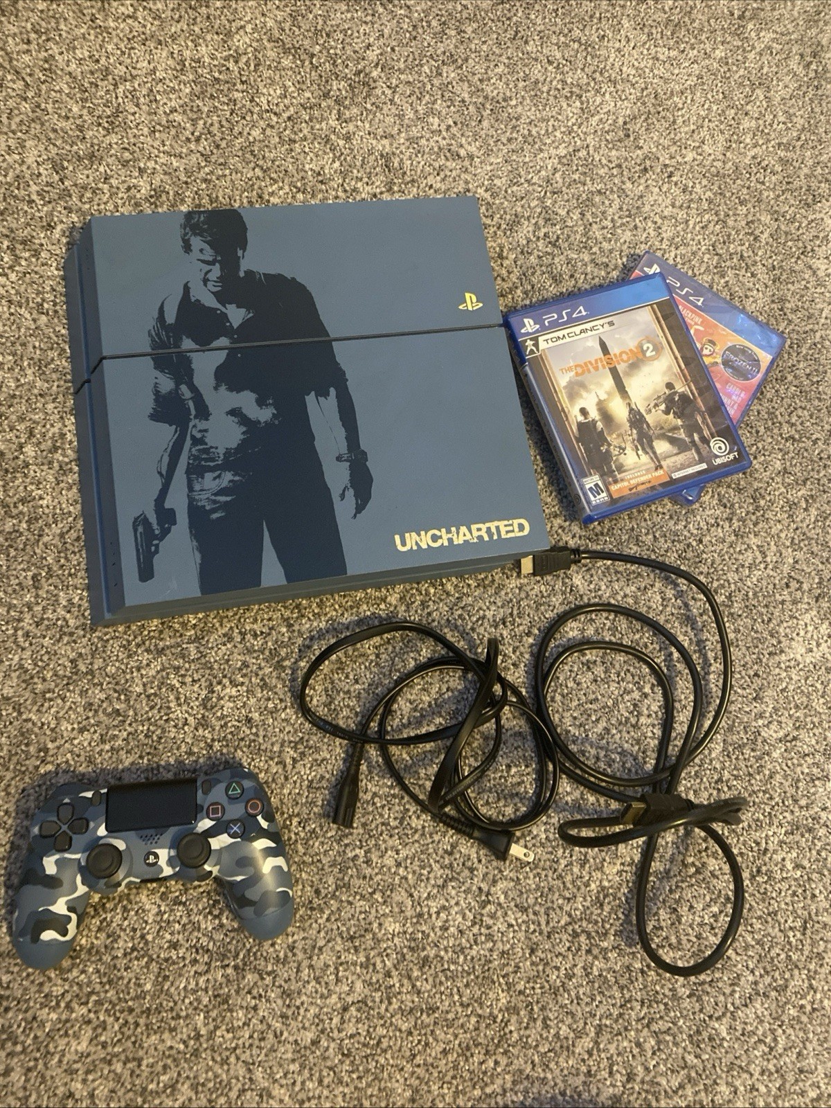 Sony PlayStation 4 PS4 Console Only 500GB Uncharted 4 Limited Edition Tested!