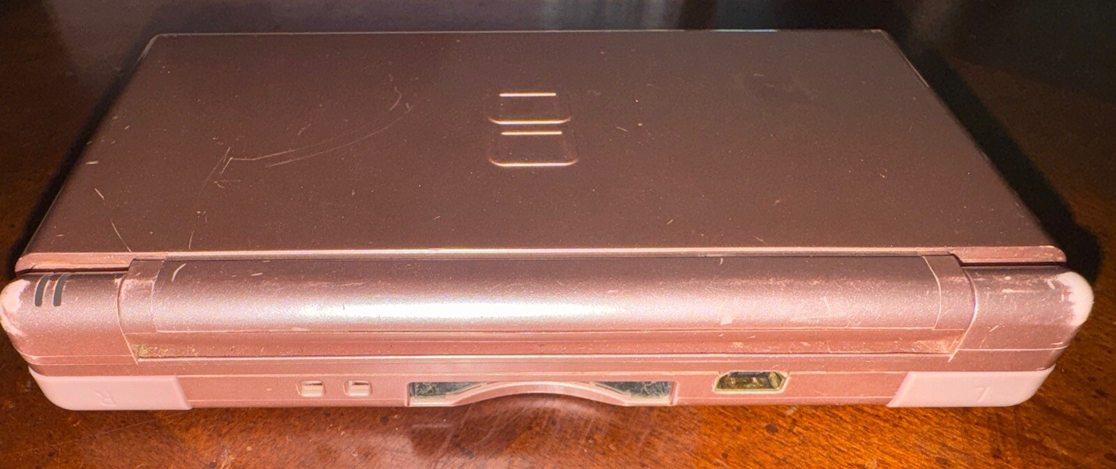 Nintendo DS Lite Metallic Pink with Box Stylus Manuals Tested