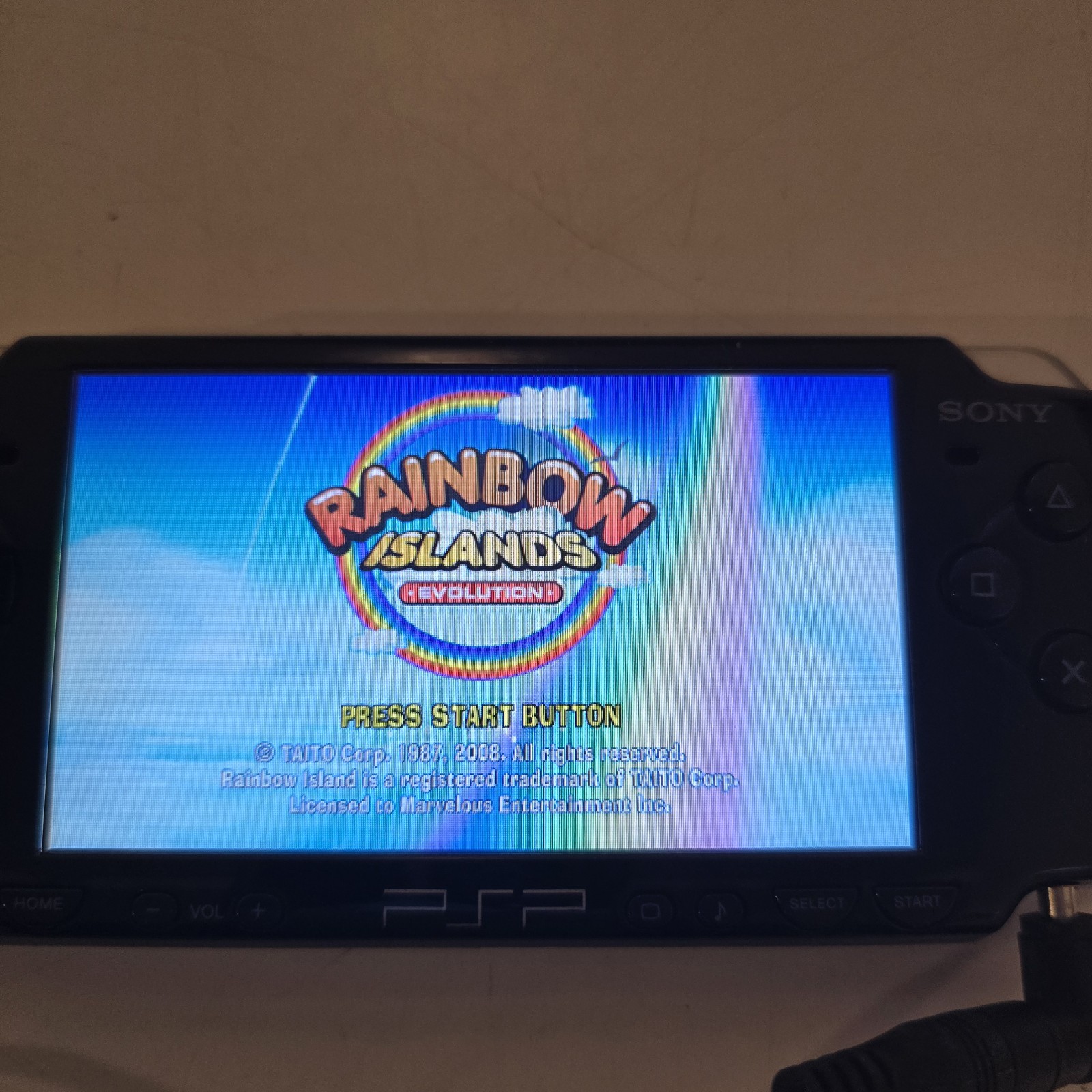 Sony PSP 2001 Black Needs Battery And Cover Game Case 1 Game No Power Cable