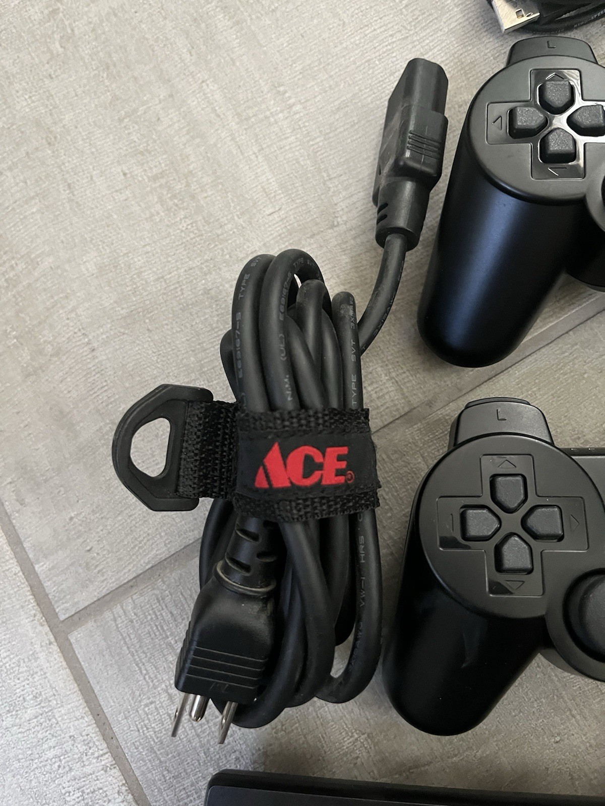 Sony PlayStation 3 Black Fat Includes 2 Controllers, Remote, And Cords- Tested