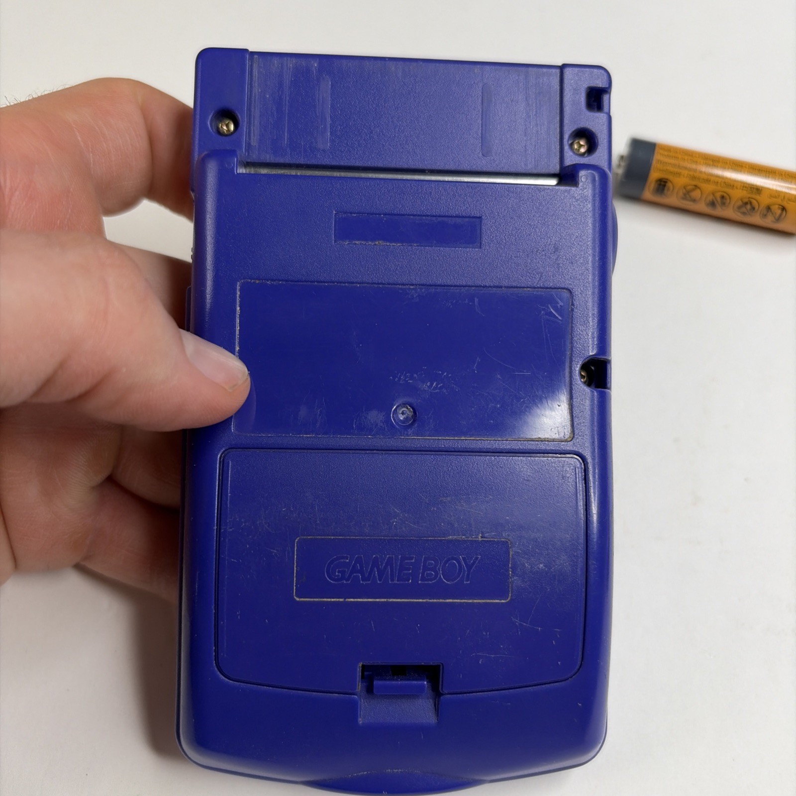 Nintendo Gameboy Boy Color Grape Purple Console CGB-001 OEM