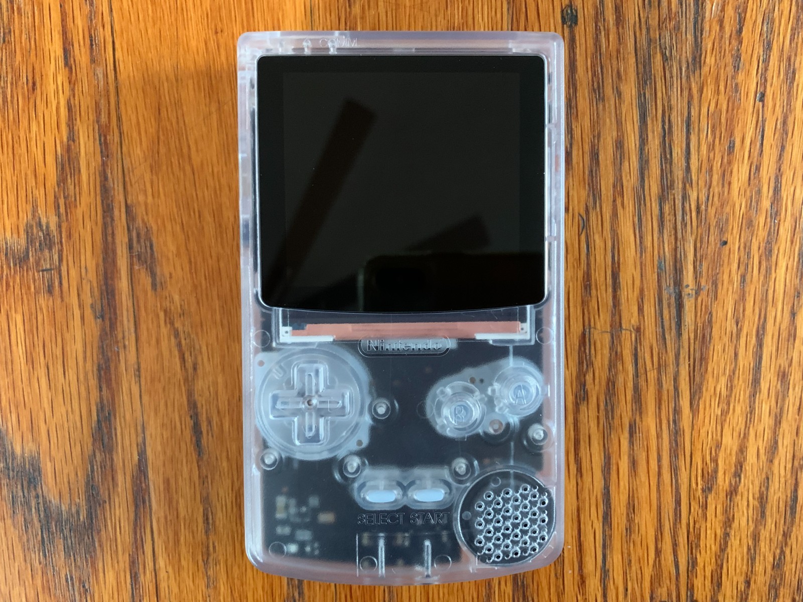 Funnyplaying FPGBC clear console system with box FPGA Game Boy Color