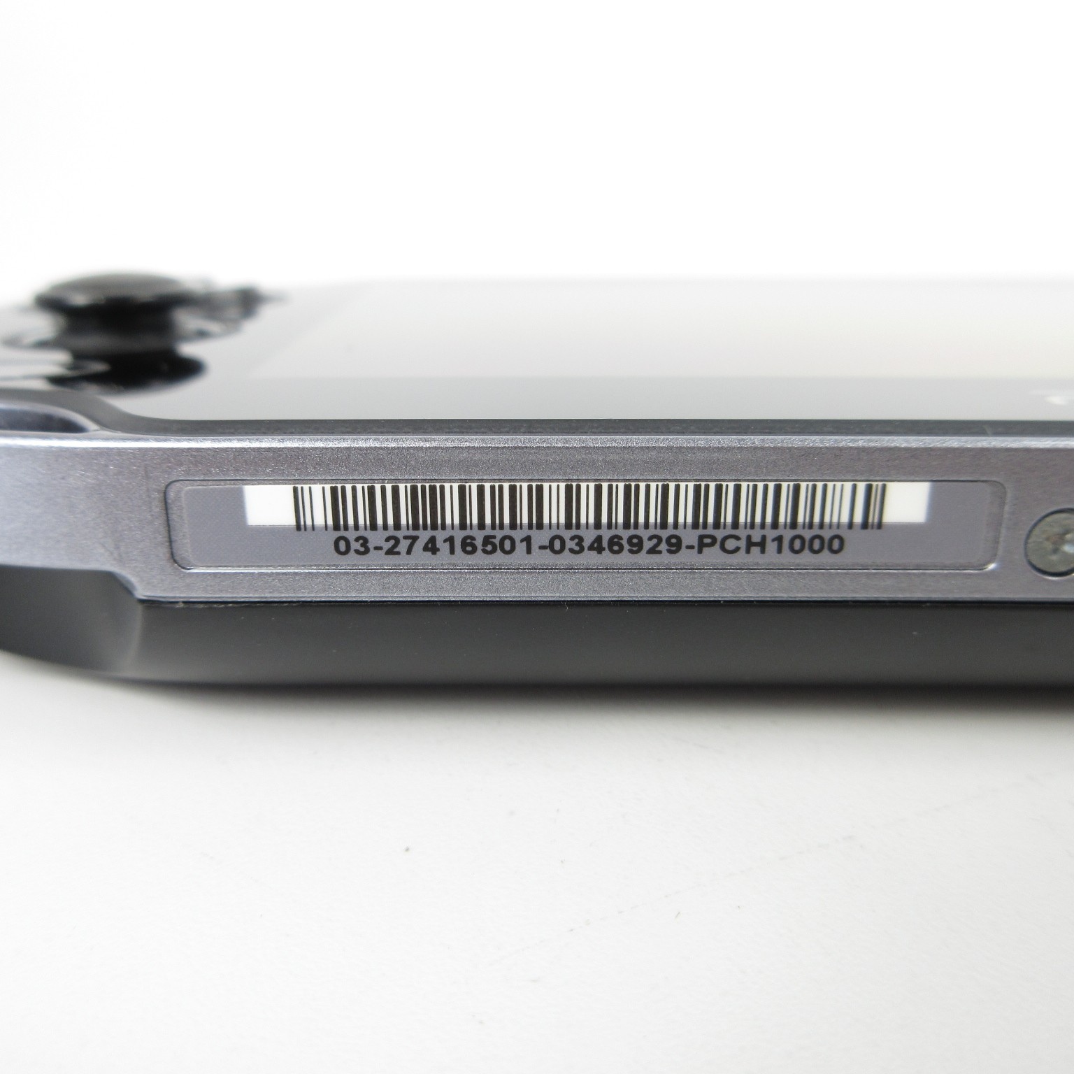 【Excellent】Sony PS Vita PCH-1000 Crystal Black Wi-Fi Model Console only #RET0331