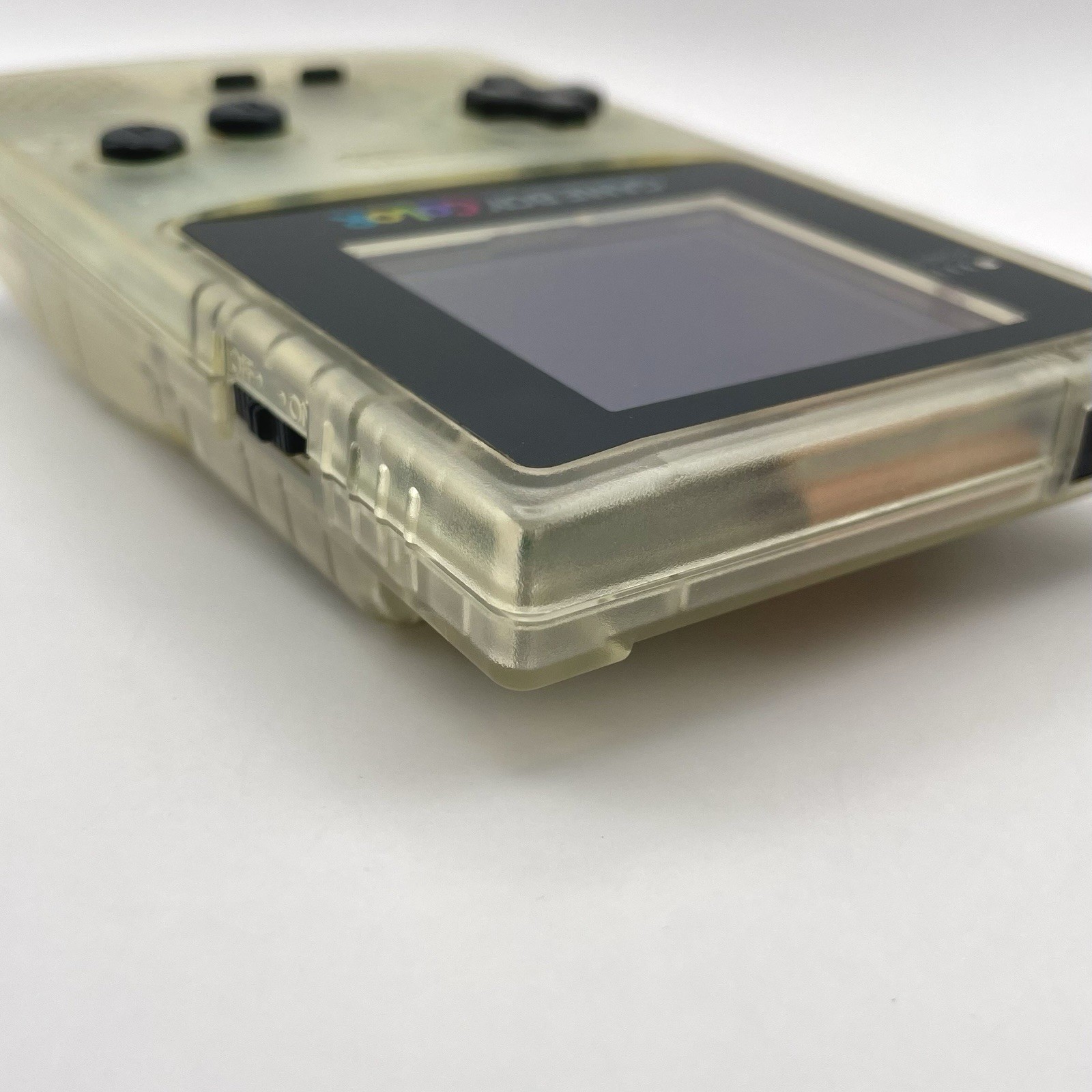 Nintendo Game Boy Color Clear Console Tested New Speaker CGB-001 Authentic Japan