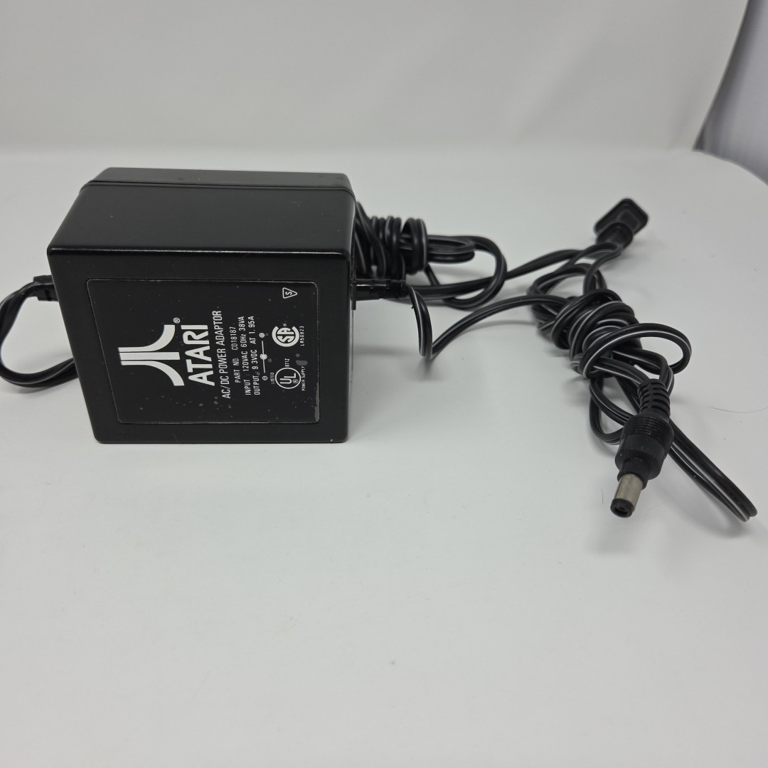 Atari 5200 Console 4 Port Model 3 Controllers Power Supply 3 Games Lot As-Is