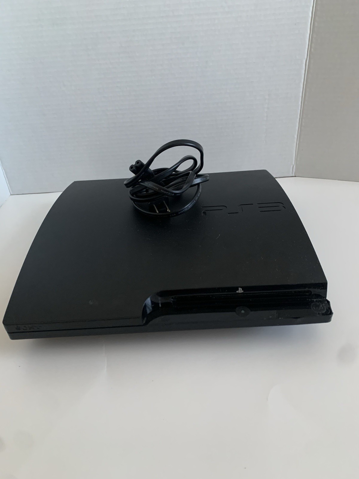 Sony PlayStation 3 Slim PS3 160GB Black Console Gaming System Only CECH-3001A