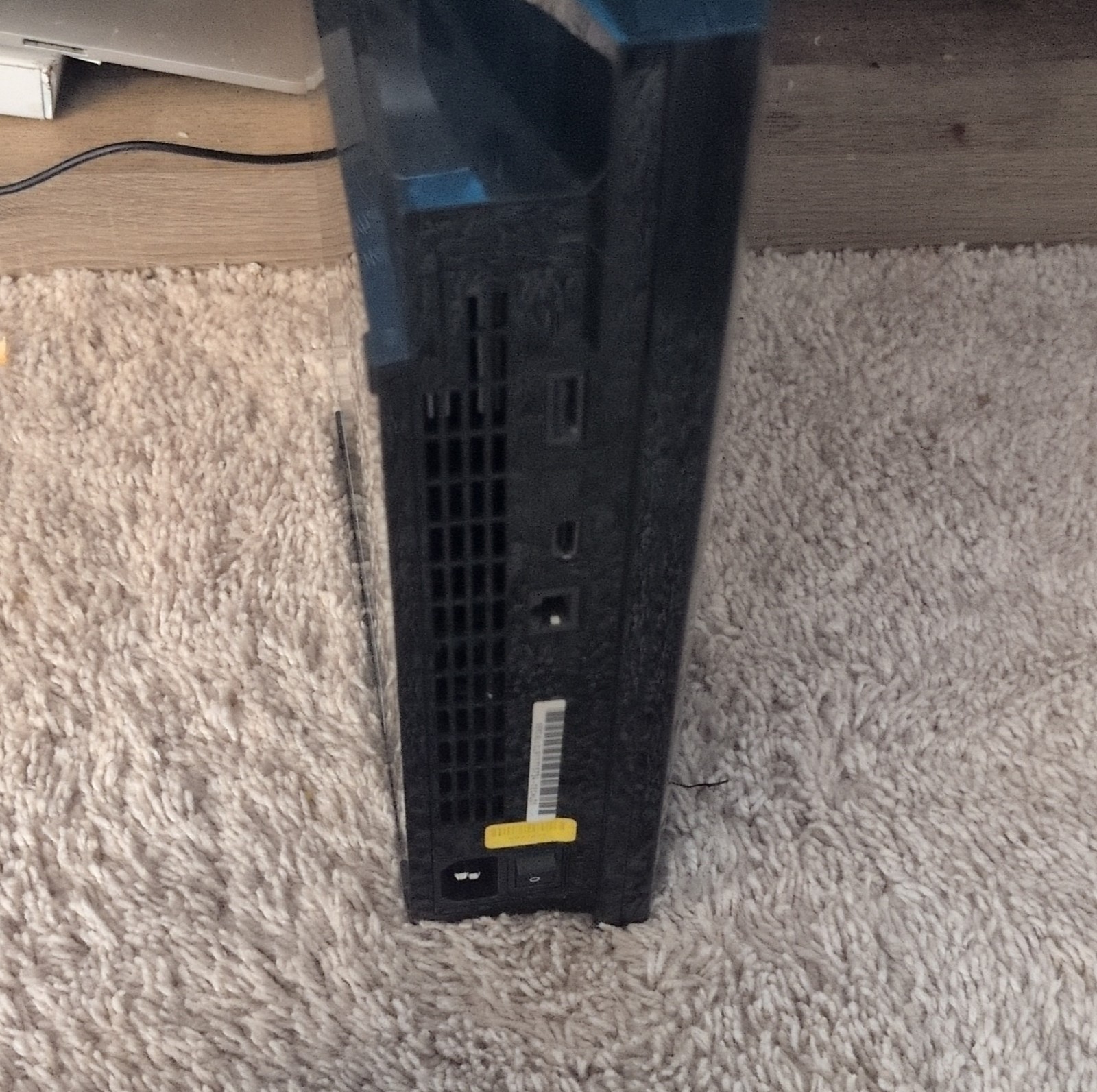 Sony PlayStation 3 Black Console ( Working No HDMI Included ) Check description.