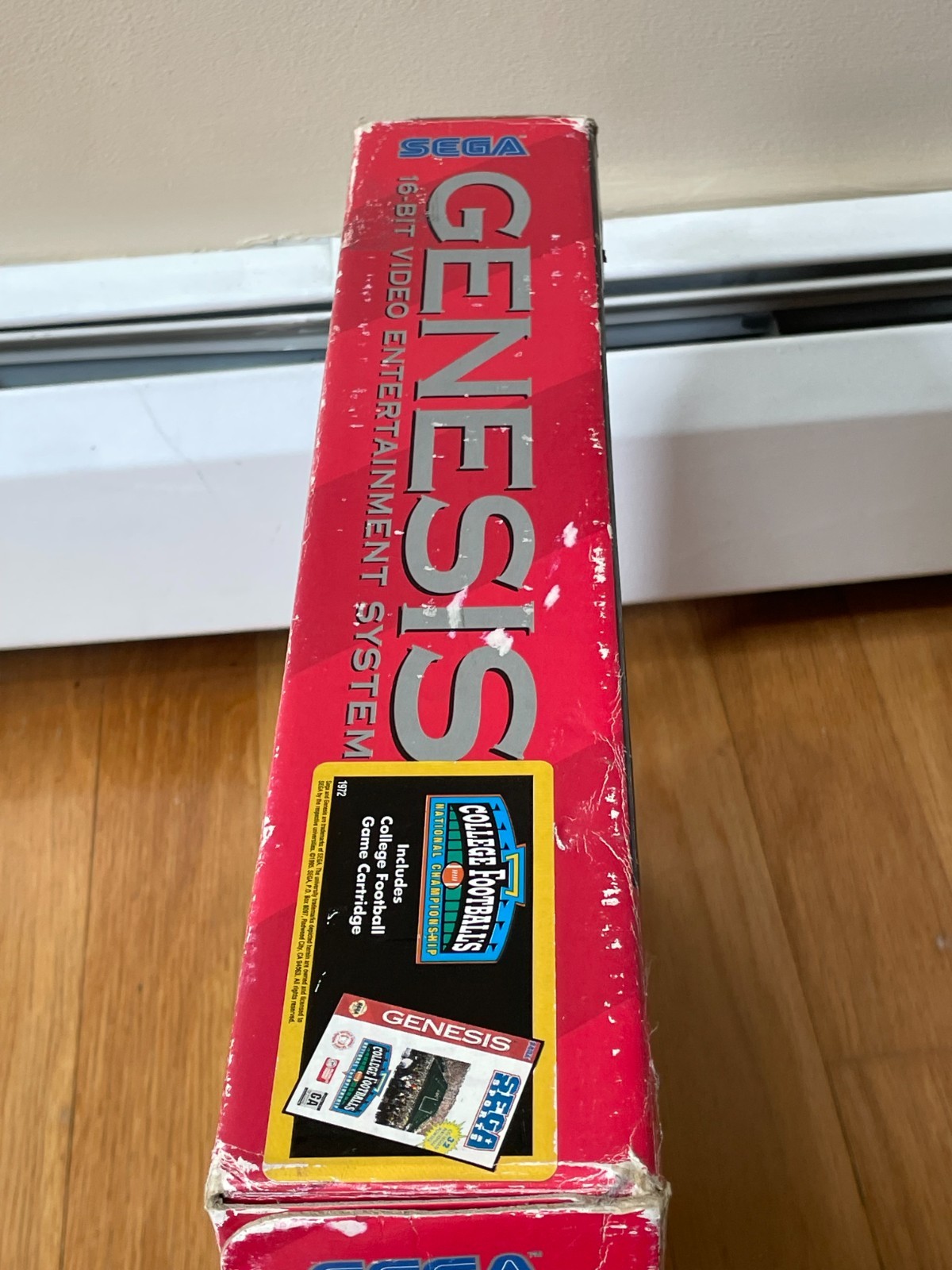 SEGA GENESIS 16 BIT MODEL 1 CONSOLE 2 CONTROLLERS IN MODEL 2 BOX TESTED & WORKS
