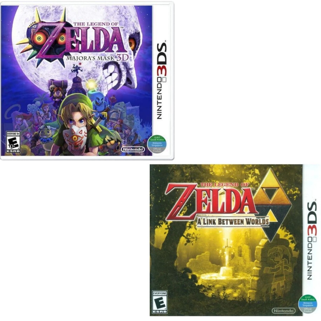 The Legend of Zelda: Majora’s Mask 3D & A Link Between Worlds 3DS New Game Bundl