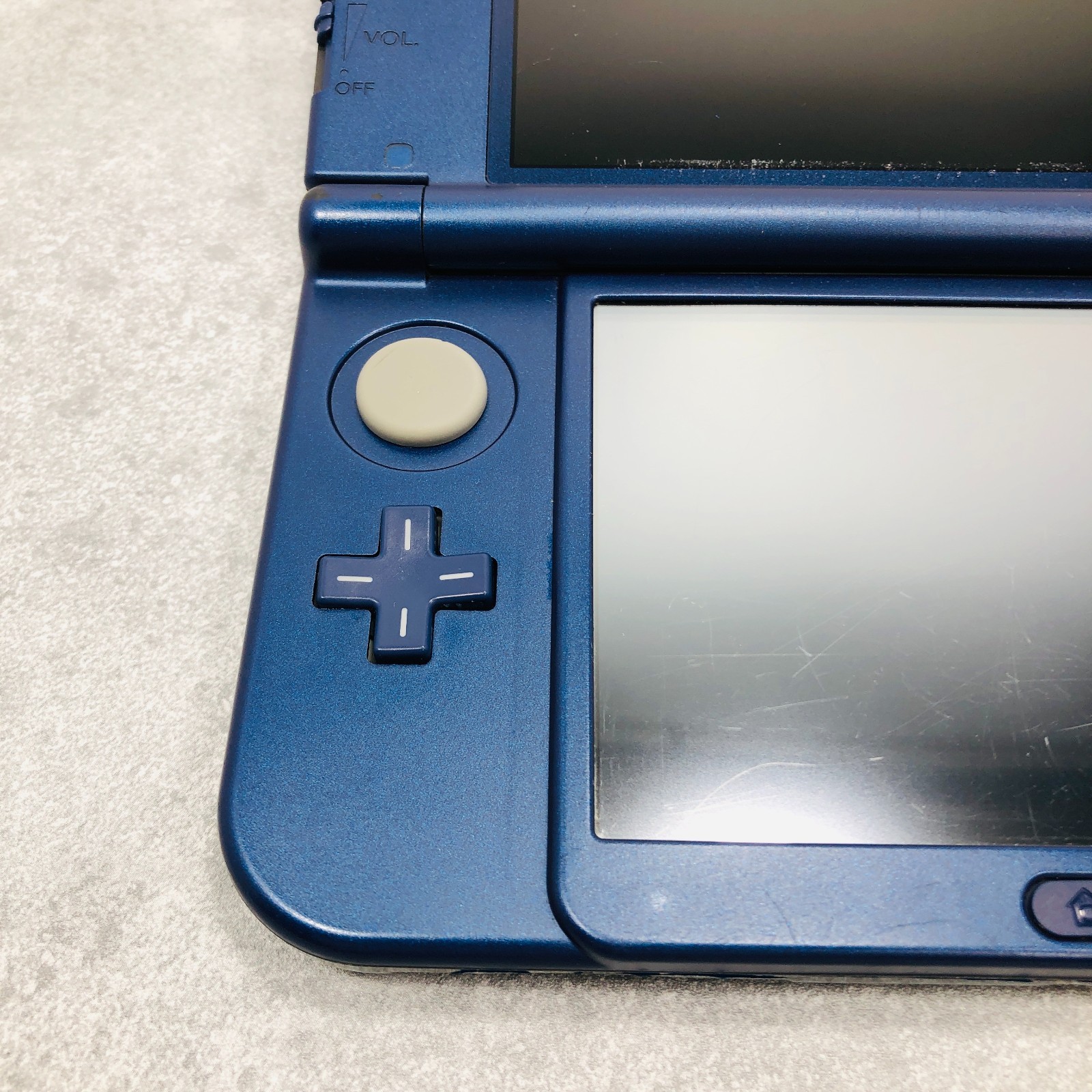 [EX+1] New Nintendo 3DS LL XL Metallic Blue console NTSC-J RED-001 26-05-118