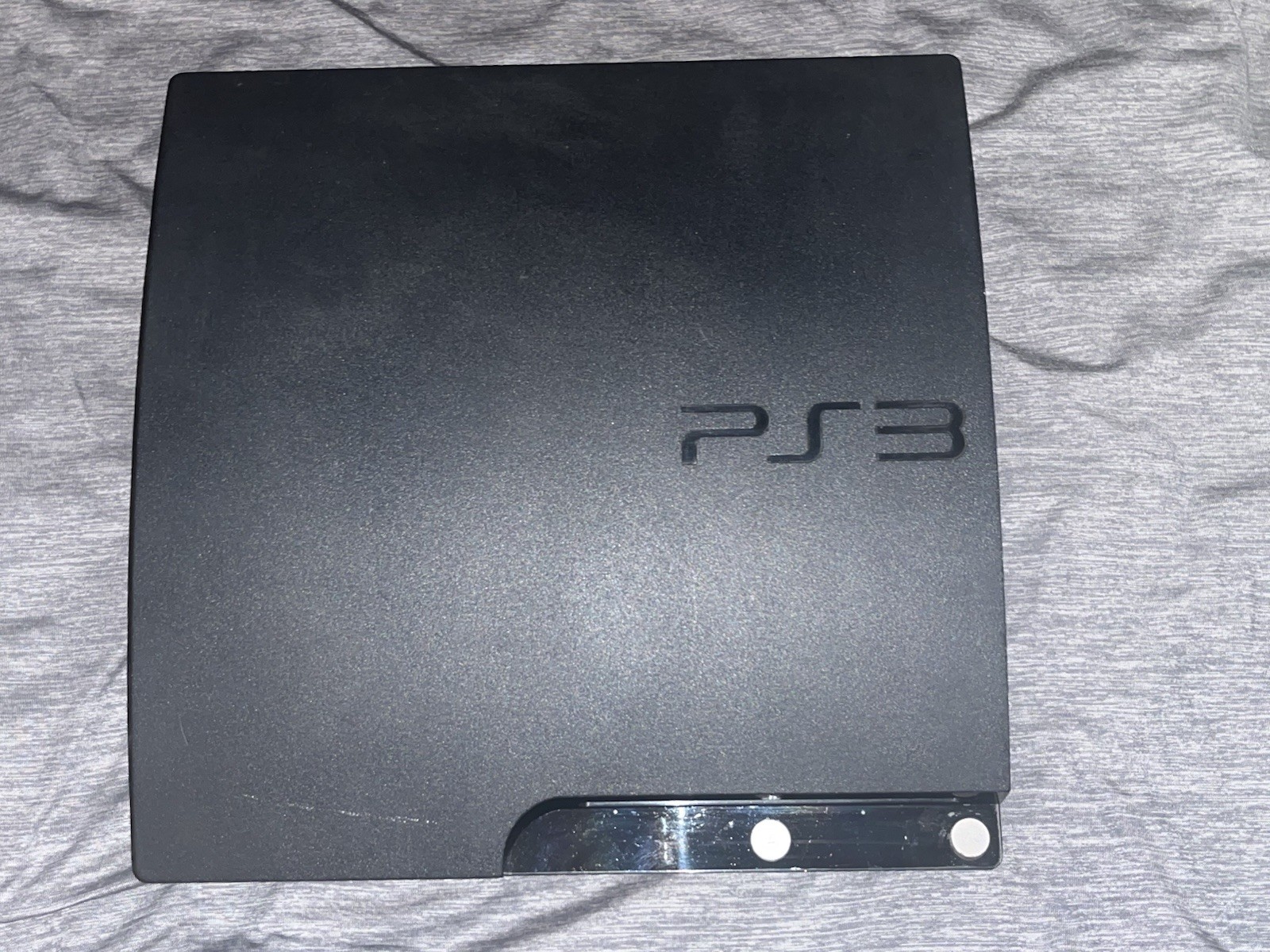Sony PlayStation 3 Slim 250GB Console Charcoal Black CECH-2001B Power Cord HDMI