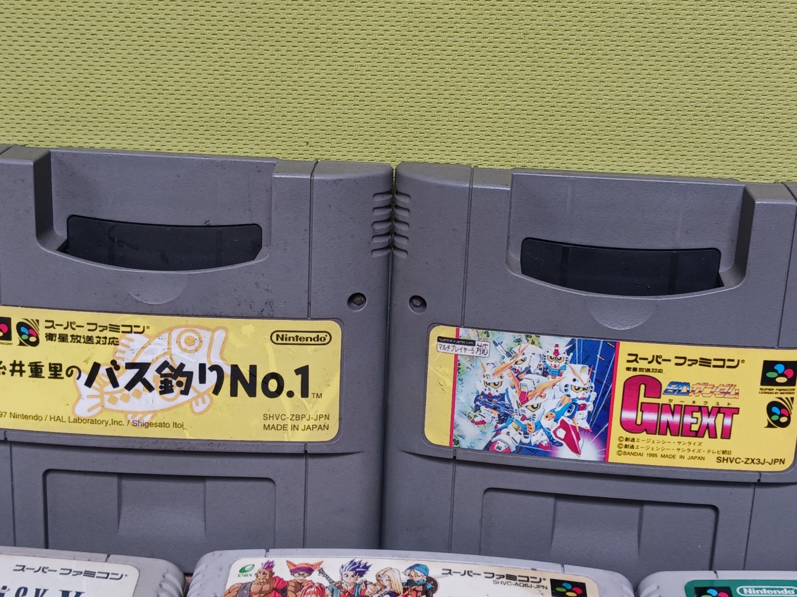 Nintendo Super Famicom Game Cartridge Lot of 45 Junk Untested For Parts Japan