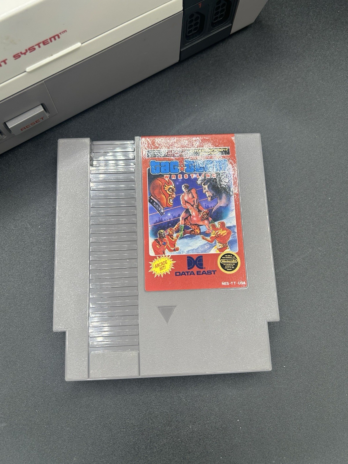 Nintendo NES Console w/ Controller, AV Cable, 3 Games – UNTESTED, No Power Cable