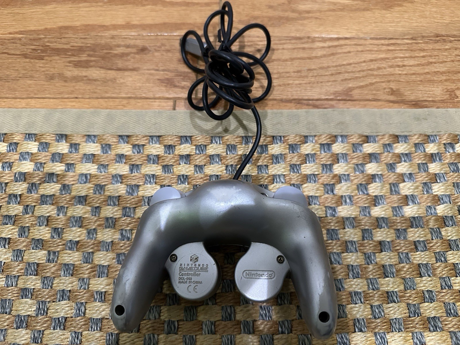 Nintendo GameCube Console Cables Controller Bundle Platinum DOL-101 100% Working