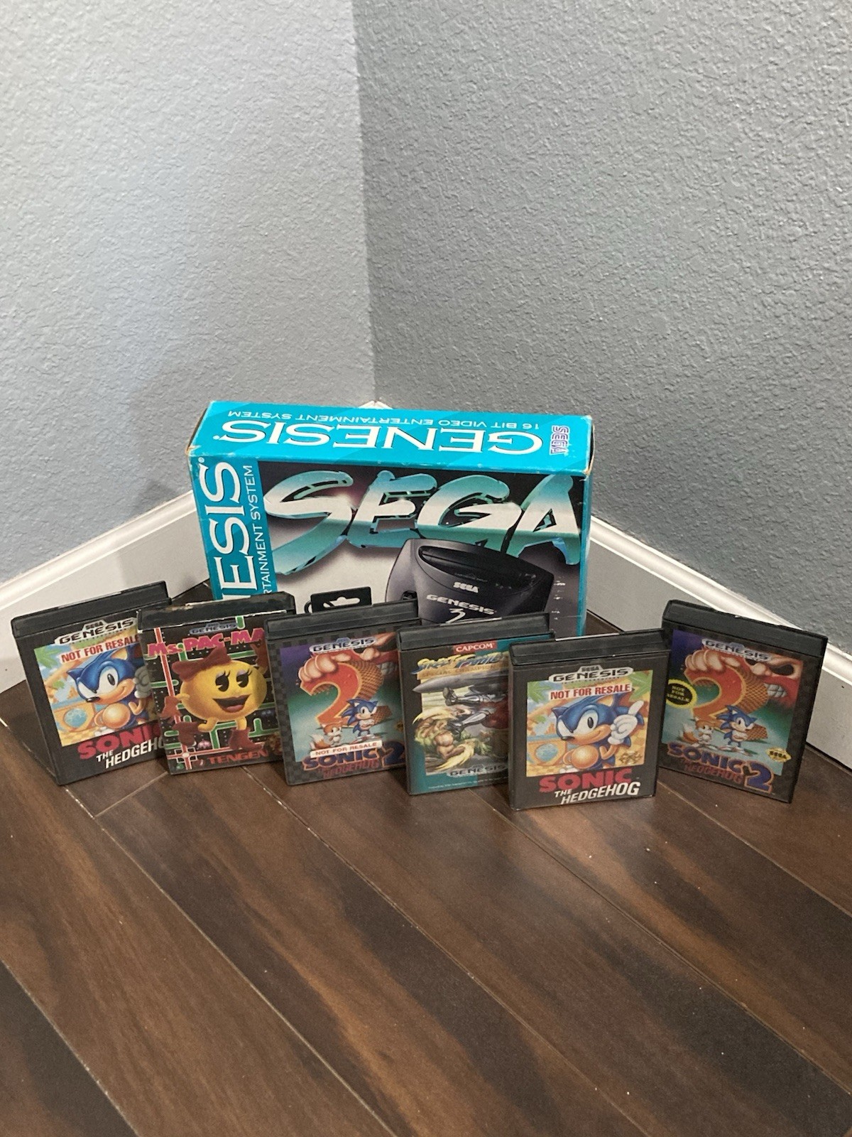Official SEGA Genesis Model 3 The Core System 16-Bit CIB Video Game Console NEW