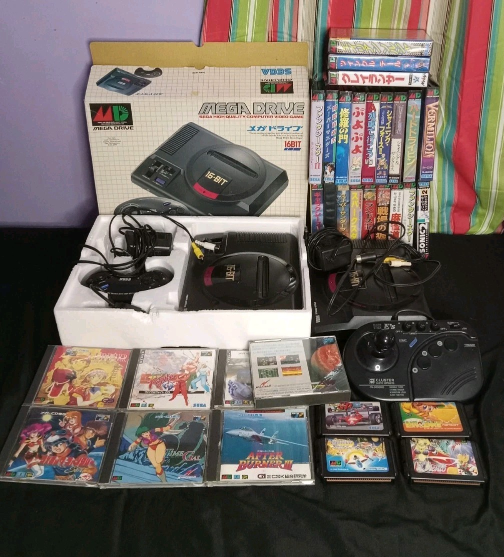 Sega Mega Drive Bulk Lot System Console Controller Games (READ DESCRIPTION)