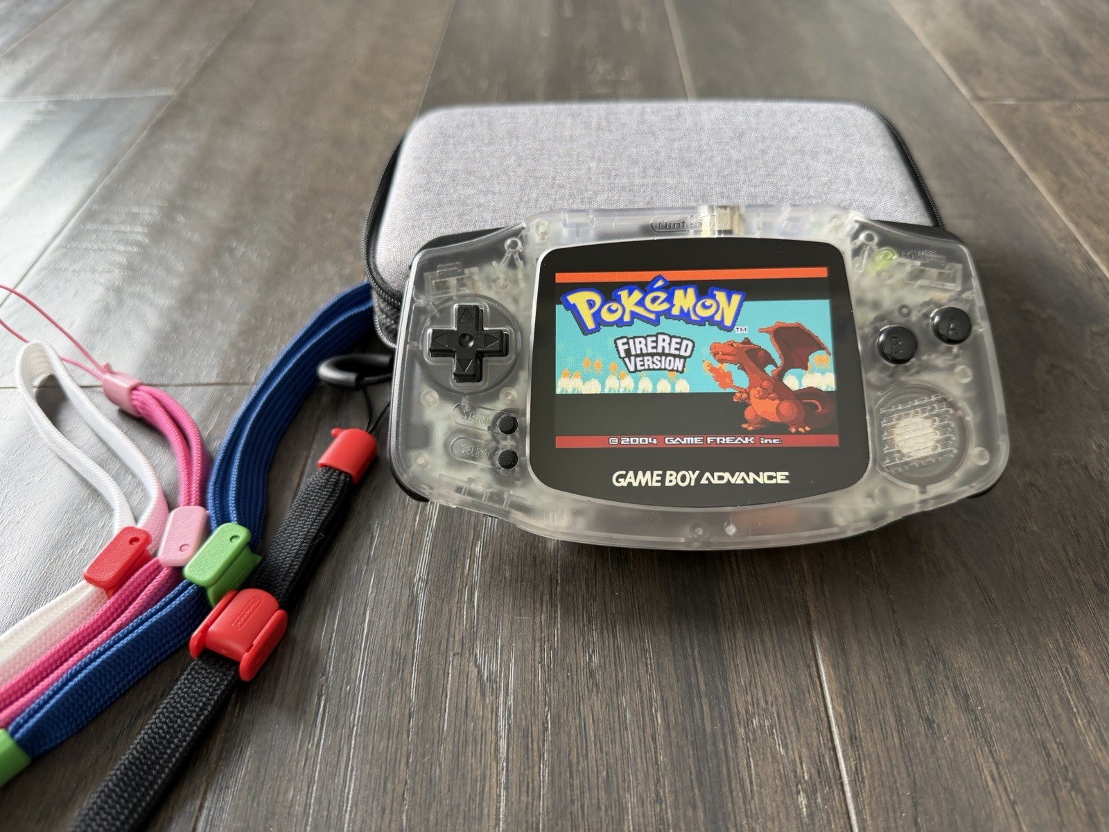 Nintendo Gameboy Advance GBA FP Backlit M2 3.0” IPS NO Touch Pad – Clear White