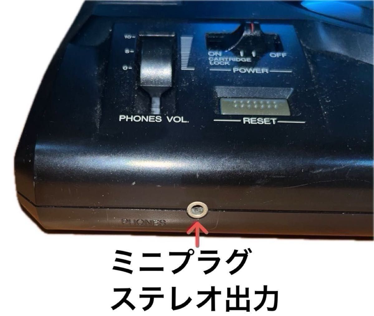 Sega Mega Drive Console 6 Button Controller S-Video Tested Japan