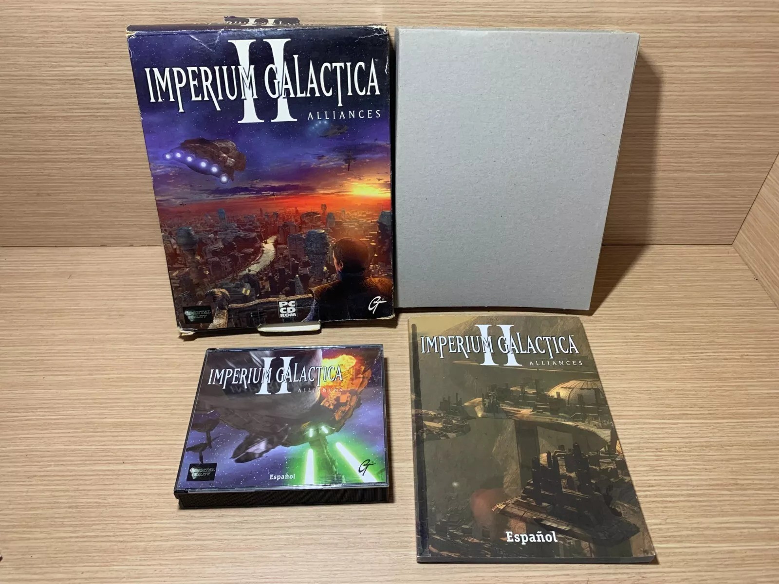READ INFO- BIG BOX Imperium Galactica II 2 alliances PC Game CD-ROM PAL SPAIN