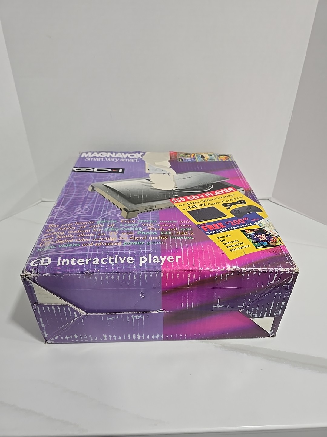 RARE Magnavox Model CD-i 550 CDI Interaction Player Console 100% CIB BRAND NEW