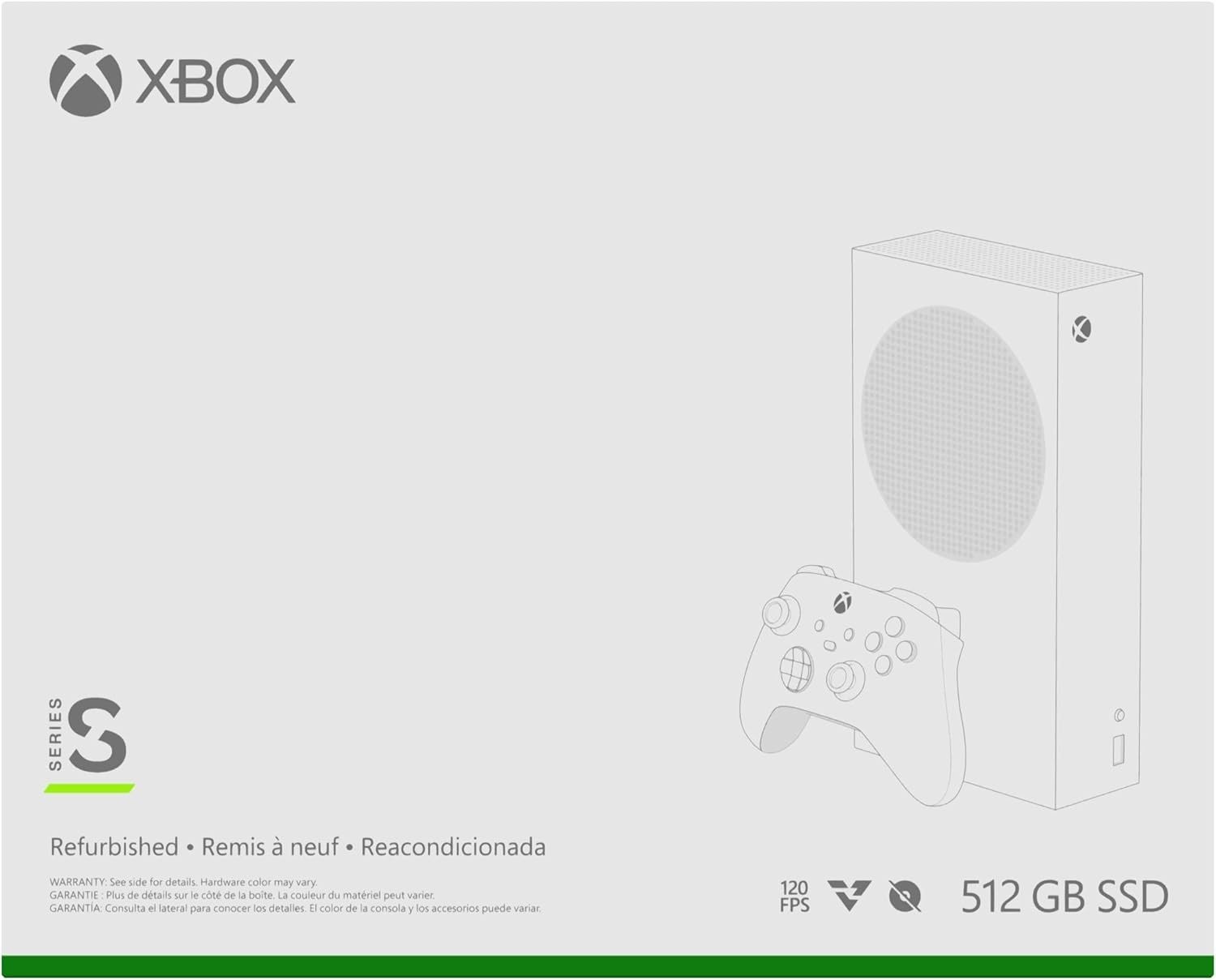Xbox Series S 512GB All-Digital Console with Controller White 1 Year Warranty